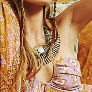 Vintage Tharu tribal necklace